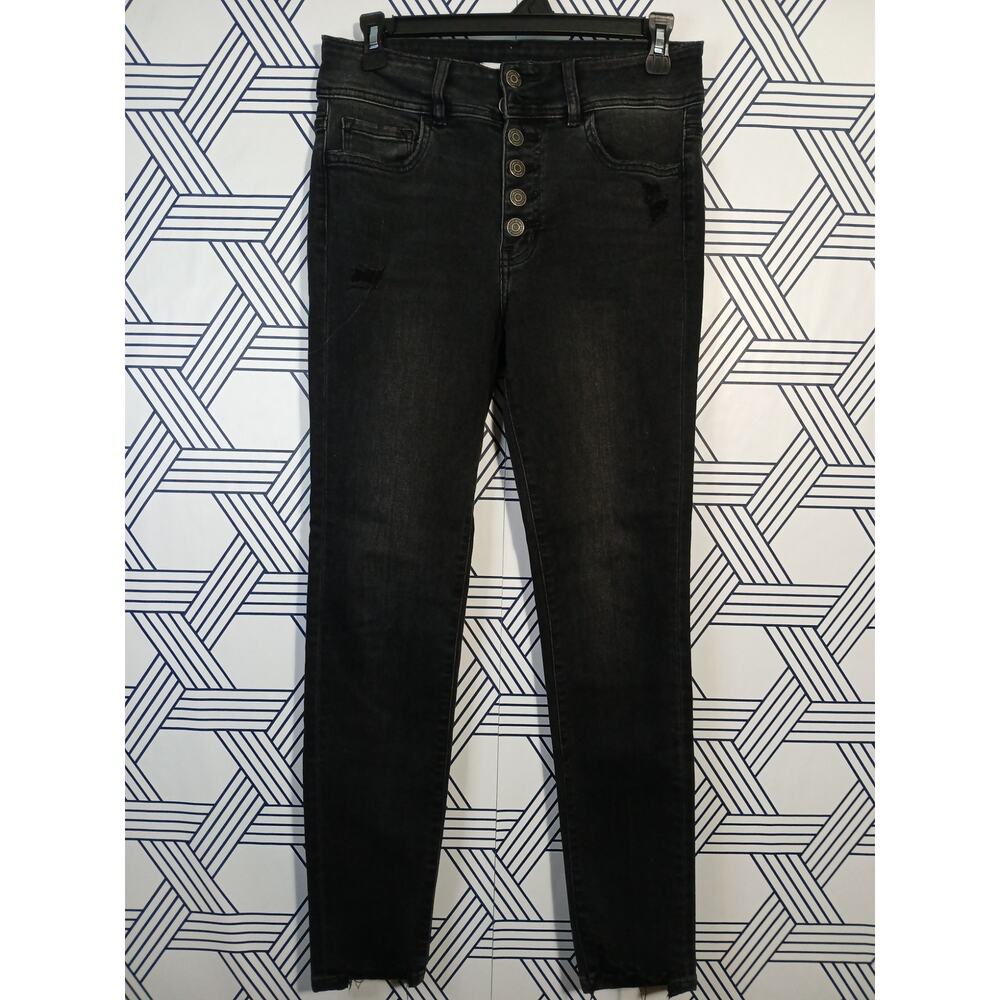 Softgrunge  Altstyle Flying Monkey Y3303 Skinny Jeans High Rise Dark